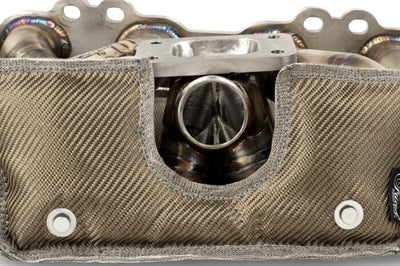 Nissan SR20 Manifold Blanket With Heat Management Line Up & Ceramic Wrap Compiled