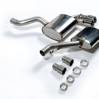 Milltek Sport - Cat Back Exhaust (Resonated or None Resonated) Audi S3 8P 3-Door