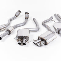 Milltek Sport - Cat Back Exhaust (Multiple Options) Audi RS4 B8 Avant