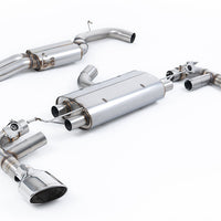 Milltek Sport - Cat Back Exhaust (Multiple Options) Audi TTRS MK3 (None GPF Model)