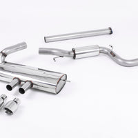 Milltek Sport - Cat Back Exhaust (Multiple Options) MK3 Focus ST250 Hatchback