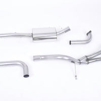Milltek Sport - Cat Back Exhaust (Multiple Options) Fiesta MK7 1.0 EcoBoost