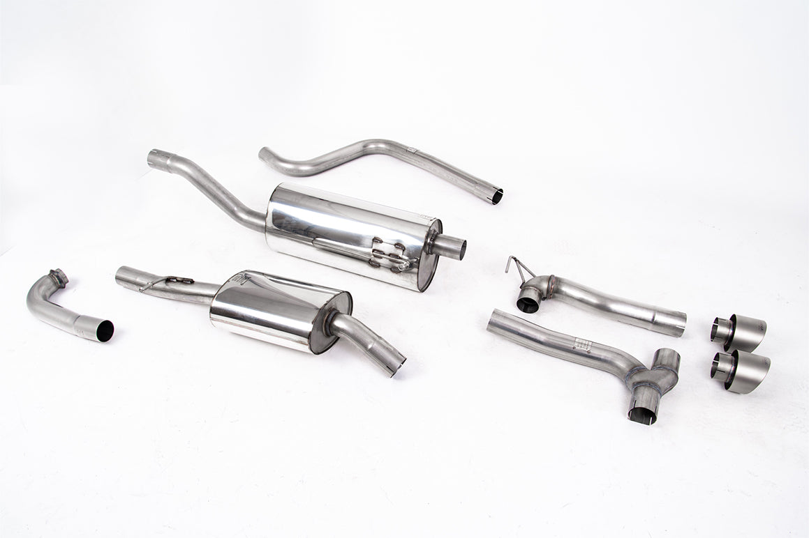 Milltek Sport - GPF Back Exhaust (RS Look) Ford Fiesta MK8 1.0 EcoBoost ST Line (NONE GPF)