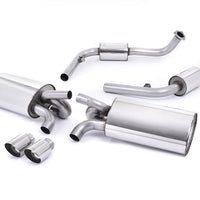 Milltek Sport - Porsche Cayman S 3.4 987 / Boxster S 3.2 987 Gen 1 Cat Back Exhaust