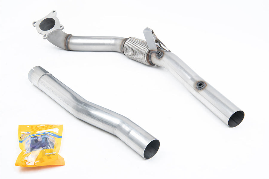Milltek Sport - Downpipe with Decat or Sports Cat (Multiple Options) VW Scirocco R