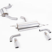 Milltek Sport - Cat Back Exhaust (Multiple Options) - VW Golf MK6 GTi