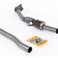 Milltek Sport - Downpipe with Decat or Sports Cat (Multiple Options) VW Golf MK5 GTI