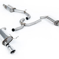 Milltek Sport - Cat Back Exhaust (Multiple Options) - Golf MK7 2.0 TFSi Alltrack / Estate / Station Wagon / Combi