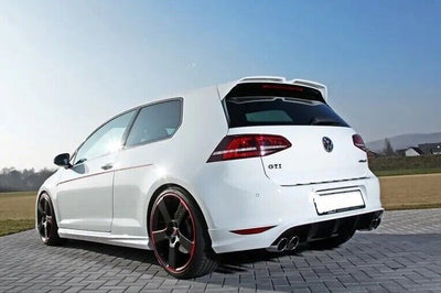 MK7 R GTD GTI Oettinger Style Rear Spoiler ABS Plastic Gloss Black