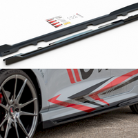 Maxton Design - Side Skirts Diffusers V.3 Ford Fiesta Mk8 ST / ST-Line