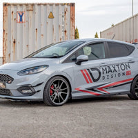Maxton Design - Side Skirts Diffusers V.3 Ford Fiesta Mk8 ST / ST-Line