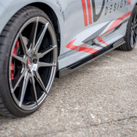 Maxton Design - Side Skirts Diffusers V.3 Ford Fiesta Mk8 ST / ST-Line