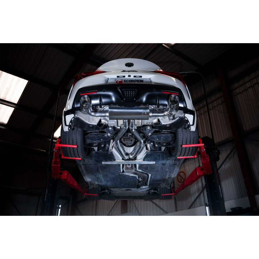 Scorpion Exhausts - GPF Back Exhaust (Multiple Options) - Toyota Supra A90 3.0T