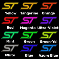 LED ST Logo Puddle Light for MK2 / MK3 Focus ST – Coloured Projection | Plug & Play Replacement
