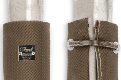 Titanium Exhaust Blanket Wrap Around With Heat Management Line Up & ceramic Wrap Compiled