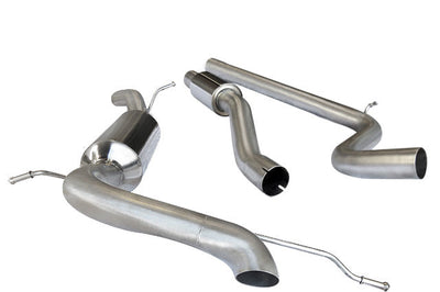 Cobra Exhausts - Seat Ibiza Cupra/Bocanegra 1.4 TSI (10-14) Cat Back Performance Exhaust