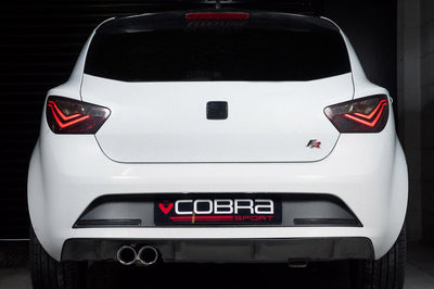 Cobra Exhausts - Seat Ibiza FR 1.4 TSI ACT (14-15) Cat Back Performance Exhaust