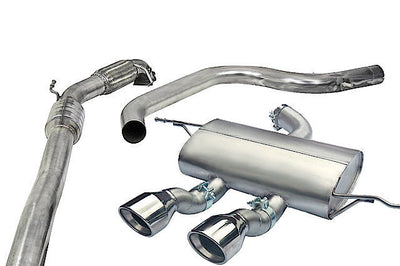 Cobra Exhausts - Seat Leon Cupra R Mk2 1P 2.0 T FSI (10-12) Turbo Back Performance Exhaust