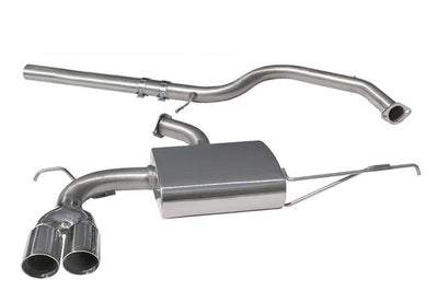 Cobra Exhausts - Seat Leon Mk2 1P (06-12) 1.9 TDI Cat Back Performance Exhaust