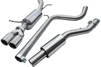 Cobra Exhausts - Skoda Fabia VRS 1.4 TSI (10-14) Cat Back Performance Exhaust