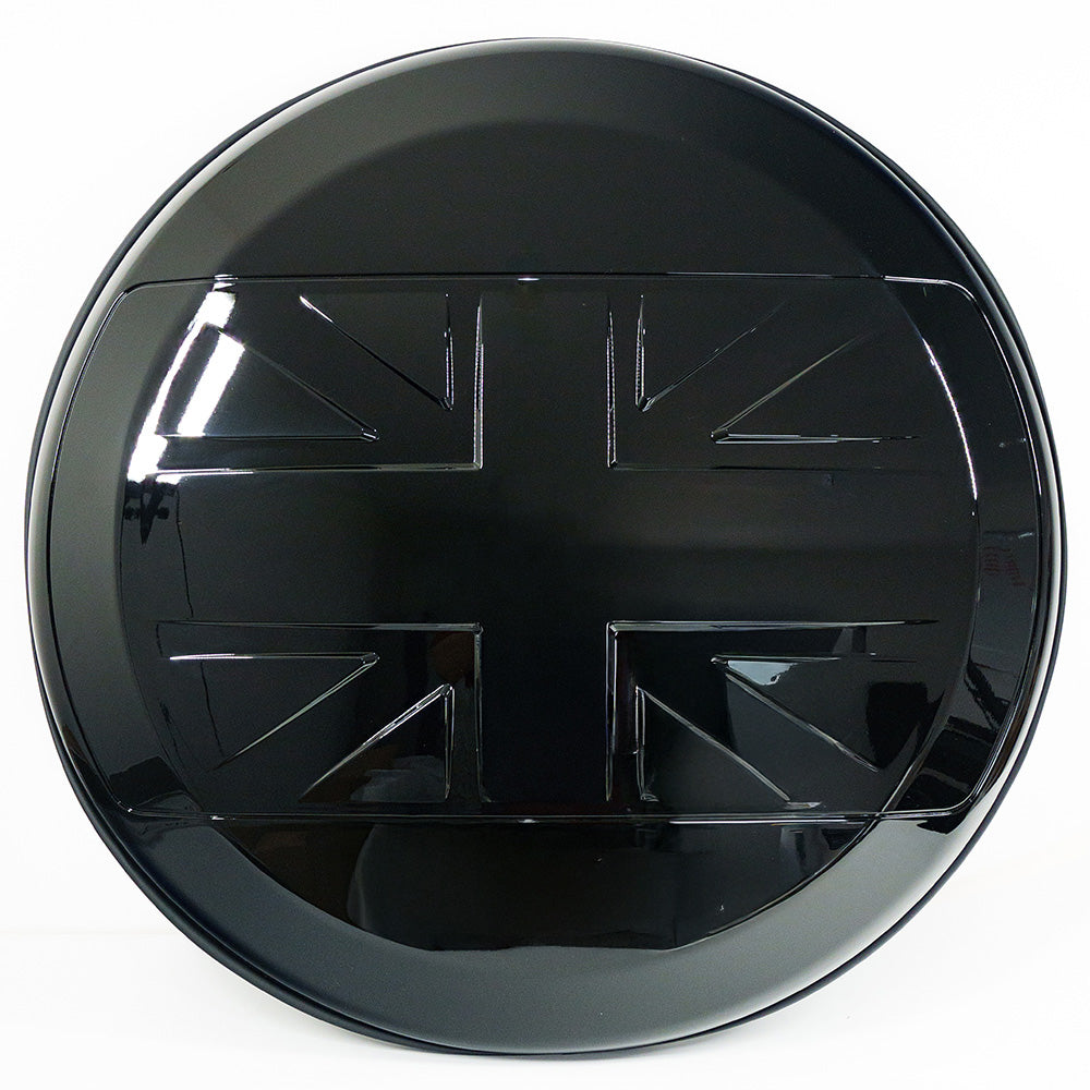 LAND ROVER DEFENDER L663 110 & 90 GLOSS BLACK SPARE WHEEL COVER - V2