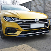 Maxton Design - Front Splitter V.2 Volkswagen Arteon R-Line Sedan / Shooting Brake Mk1