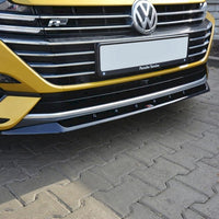 Maxton Design - Front Splitter V.2 Volkswagen Arteon R-Line Sedan / Shooting Brake Mk1
