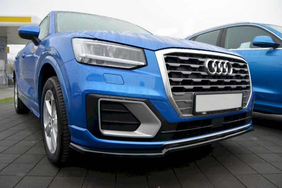 Maxton Design - FRONT SPLITTER V.1 AUDI Q2 MK1 SPORT 2016 - ONWARDS