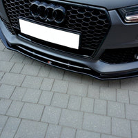 Maxton Design - Front Splitter V.1 Audi RS7 C7
