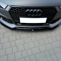 Maxton Design - Front Splitter V.1 Audi RS7 C7