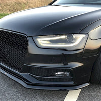 Maxton Design - FRONT SPLITTER V.1 AUDI S4 / A4 S-LINE B8 FL