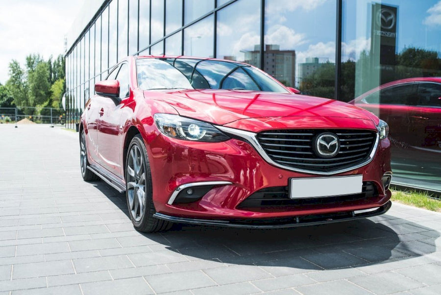 Maxton Design - FRONT SPLITTER V.1 MAZDA 6 GJ (MK3) FACELIFT (2014- 2017)