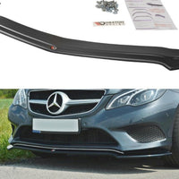 **CLEARANCE** Maxton Design - FRONT SPLITTER V.1 MERCEDES E W212 COUPE (2012-2017) (NO RETURN)