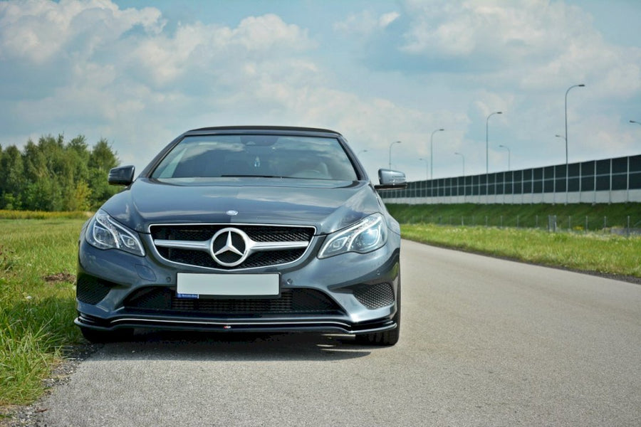 **CLEARANCE** Maxton Design - FRONT SPLITTER V.1 MERCEDES E W212 COUPE (2012-2017) (NO RETURN)