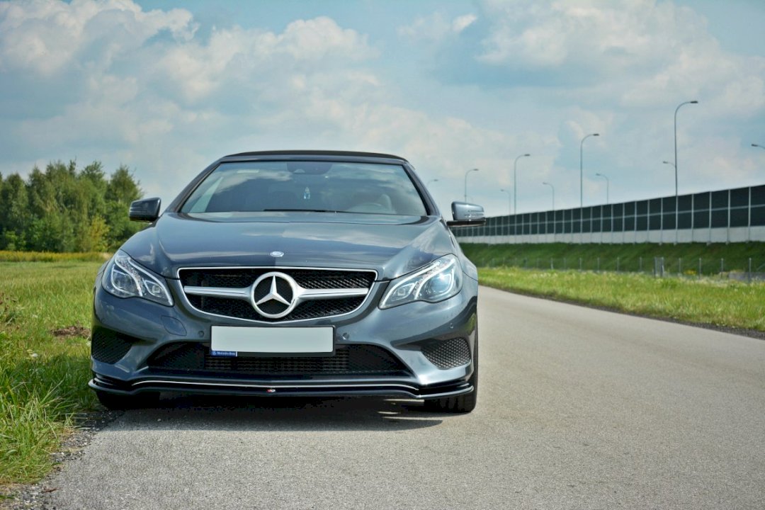 **CLEARANCE** Maxton Design - FRONT SPLITTER V.1 MERCEDES E W212 COUPE (2012-2017) (NO RETURN)
