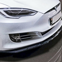 Maxton Design - FRONT SPLITTER V.1 TESLA MODEL S FACELIFT (2016-)