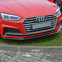 Maxton Design - FRONT SPLITTER V.2 AUDI A5 F5 S-LINE COUPE (2016 - UP)