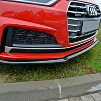 Maxton Design - FRONT SPLITTER V.2 AUDI A5 F5 S-LINE COUPE (2016 - UP)