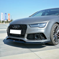 Maxton Design - Front Splitter V.2 Audi RS7 C7