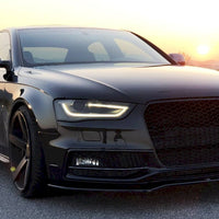 Maxton Design - FRONT SPLITTER V.2 AUDI S4 / A4 S-LINE B8 FL