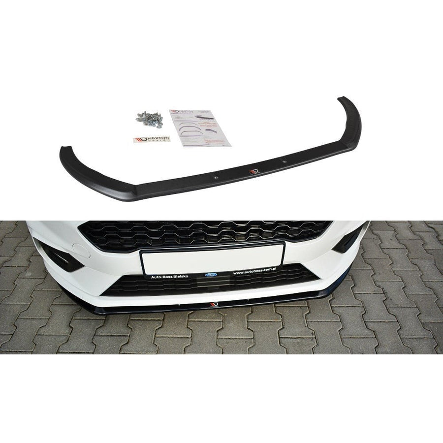 Maxton Design - Front Splitter V.3 Ford Fiesta Mk8 ST / ST-Line