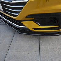 Maxton Design - Front Splitter V.3 Volkswagen Arteon R-Line Sedan / Shooting Brake Mk1