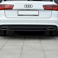 Maxton Design - Rear Splitter Audi A6 / A6 C7 S-Line / S6 C7 Facelift