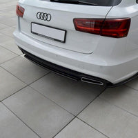 Maxton Design - Rear Splitter Audi A6 / A6 C7 S-Line / S6 C7 Facelift