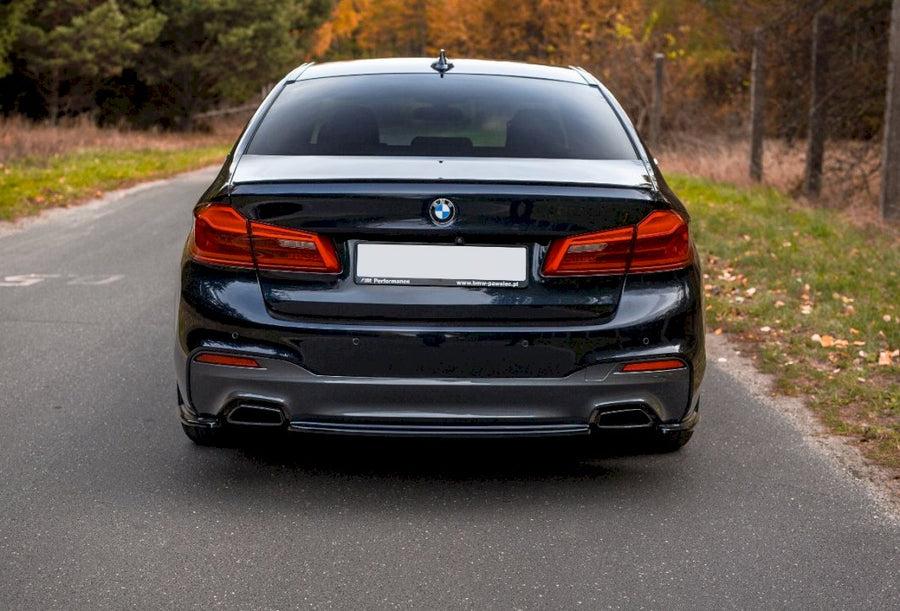 Maxton Design - CENTRAL REAR SPLITTER BMW 5 G30/ G31 M-SPORT (2017-UP)