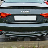Maxton Design - REAR SPLITTER AUDI A4 B9 S-LINE SEDAN (2015 - UP)