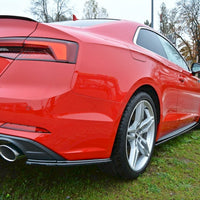 Maxton Design - REAR SIDE SPLITTERS AUDI A5 F5 S-LINE COUPE (2016 - UP)