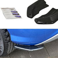 Maxton Design - REAR SIDE SPLITTERS AUDI Q2 MK1 SPORT 2016 - ONWARDS