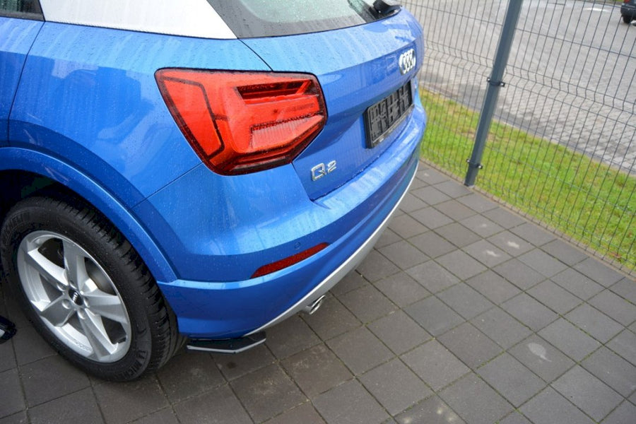 Maxton Design - REAR SIDE SPLITTERS AUDI Q2 MK1 SPORT 2016 - ONWARDS