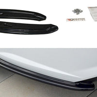 Maxton Design - Rear Side Splitters Audi A6 / A6 C7 S-Line / S6 C7 Facelift